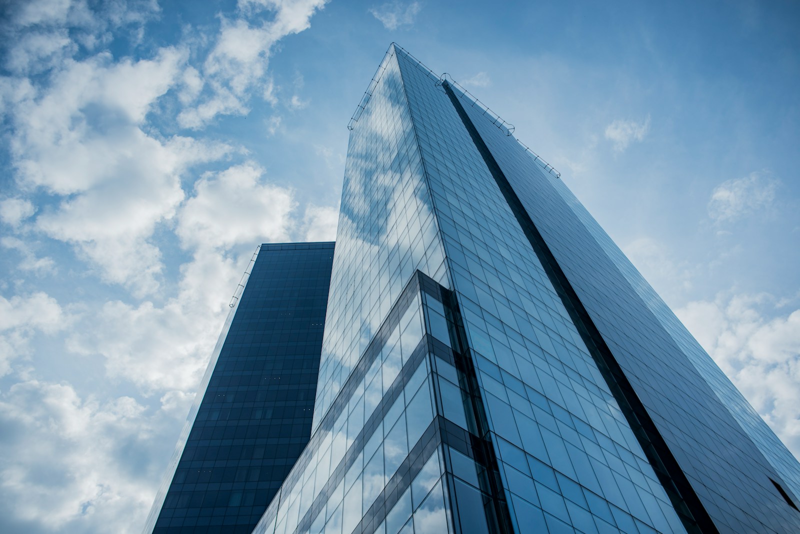 low angle photo of high-rise building, commercial property